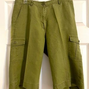 Ecologie Women’s linen cargo shorts